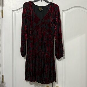Velour Holiday Dress